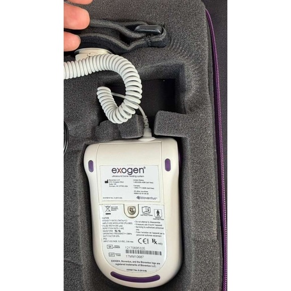 Exogen Bioventus Carrying Case gel armband manual Packet For Parts - Picture 14 of 16